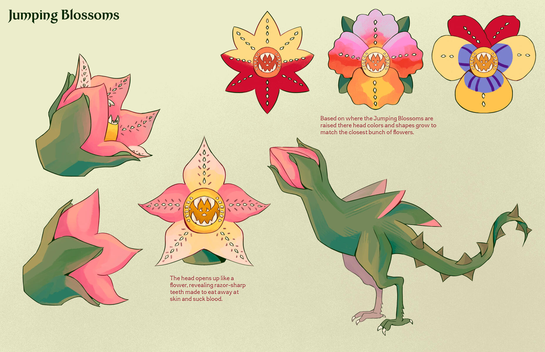 Jumping Blossoms PT 2