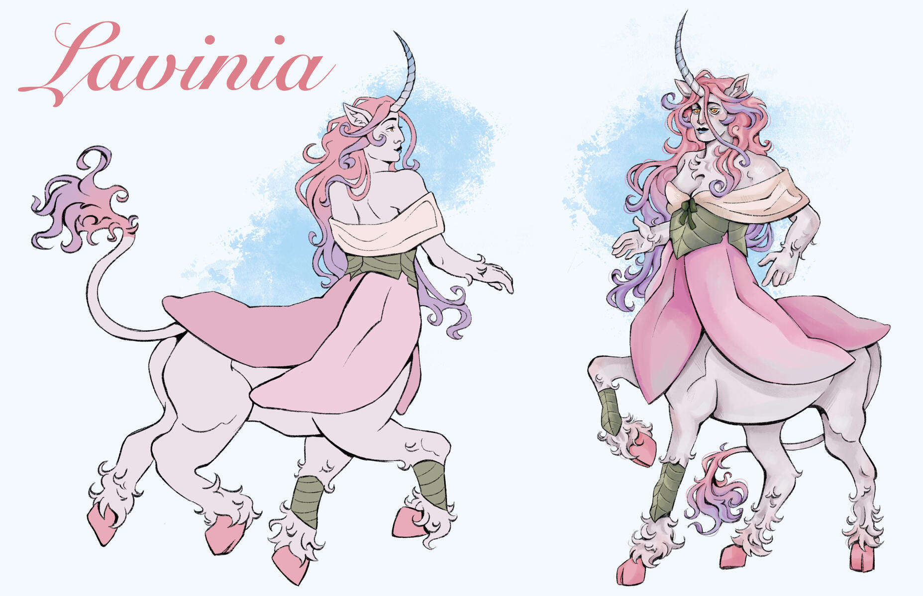 Lavinia - Character Designed for Fantasy World Building